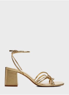 Buy Ankle Strap Mid Heel Sandals in UAE