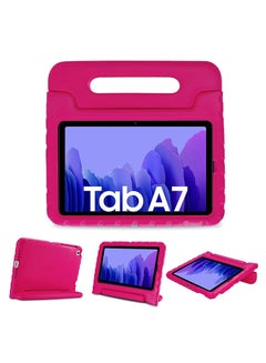 Buy Kids Case for Samsung Galaxy Tab A7 10.4" 2022 2020 (SM-T503/T500/T505/T507), Shock Proof Convertible Handle Stand Cover Light Weight Kids Friendly Super Protective Case -Magenta in Saudi Arabia