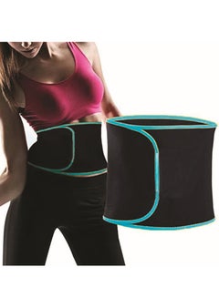 اشتري Waist and abdominal slimming belt, weight loss, fat burning and slimming belt, 20 cm wide and 100 cm long في مصر