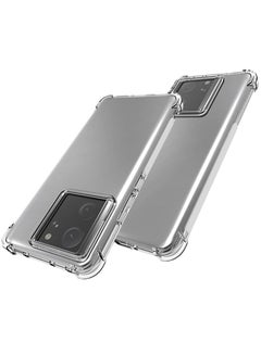 Buy Phone Case For Xiaomi 13T/Xiaomi 13T Pro Crystal Clear Ultra Slim Anti Scratch Shockproof Protective TPU Back Cover in Saudi Arabia