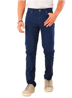 Buy Men's navy blue gabardine pants in Egypt