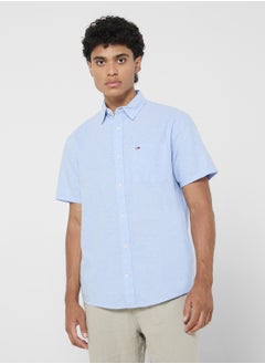 Buy Logo Regular Fit Shirt in Saudi Arabia