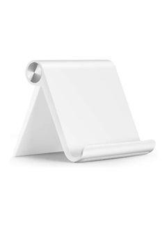 Buy Phone & tablet Stand Holder for Samsung Galaxy S9 S8 S7 S5 S6, Apple iPhone11/11 Pro, iPhone X/8/8Plus/7/7Plus/6/6, LG G6 V20 K10, Google Pixel, HTC Smartphone, iPad, iPad min (White) in UAE