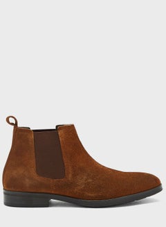 Buy Genuine Suede Leather Chelsea Boots in UAE