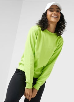 Buy Essential Crew Neck Sweatshirt in Saudi Arabia