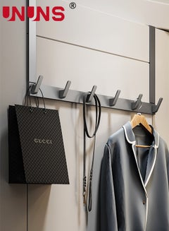 اشتري Over The Door Hooks,6 Hook Door Hanger Rack,Decorative Organizer Hooks For Clothes,Coat,Hat,belt,Towels في الامارات