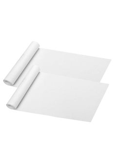 Buy 2 Pack Clear Skateboard Grip Tape Sheets - 84x23cm, Bubble Free, Waterproof, for Scooters, Longboards, Rollerboards, Stairs, Pedal, Wheelchair Steps, Durable Sandpaper Grip in UAE