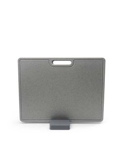 Buy Chopping Board Set for Kitchen, Set of 2 Cutting Boards  Easy To Clean with Grey Color 40x30cm in UAE
