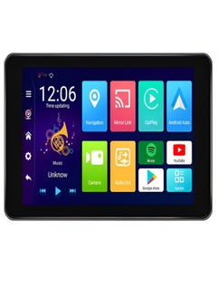 اشتري 7-inch car screen with full Android system and application store - supports Apple CarPlay and Android Auto - 4GB RAM - 64GB ROM, portable and easy to install في السعودية