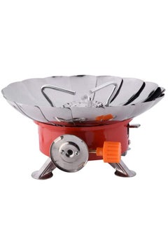 Buy Portable Gas Stove 2800 Watt Lightweight Butane Burner Foldable Camping Stove Burner with Electronic Ignition for Outdoors Hiking Backpacking Hunting Cooking in UAE