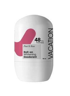 Buy Vacation Pearl & Rose Whitening Deodorant 50 Ml in Egypt