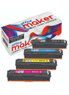 اشتري Office maker Toner Compatible for HP 207A  M282nw, M283cdw, M283fdw full Set في الامارات