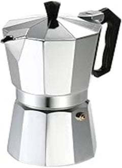 Buy 3-Cup Aluminum Espresso Percolator Coffee Stovetop Maker Mocha Pot for Use on Gas or Electric Stove , 2724713571609 in Egypt