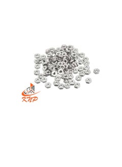 Buy KNP Steel Hexagon Nuts - Pack of 100 (M8) in UAE