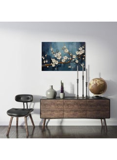 Buy Fancy Japanese Cherry Blossoms Printed Canvas wall art 90x60 in Egypt