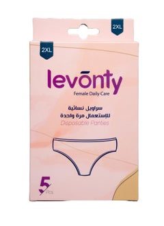 Buy Disposable Panties Xxlarge - 5 Pc in Saudi Arabia