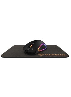 Buy Gaming Mouse - ZEUS E3 + PAD - 3600dpi, Backlight in Egypt