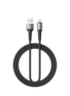 Buy BWOO Aluminum Alloy Charger Cable Nylon Braided Cable 1M for Iphone, Ipad & Android Phones – USB A to Lightning in UAE