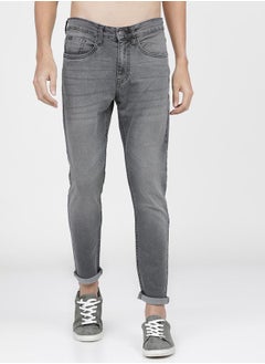 اشتري Tapered Fit Heavy Fade Stretchable Jeans في السعودية