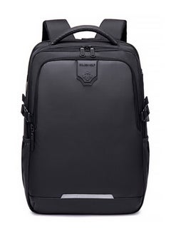 Buy 444 15.6-inch Laptop Waterproof Multi-function Backpack With USB-port, BLACK in Saudi Arabia