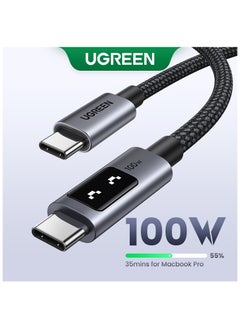 Buy UGREEN UNO 100W USB-C Cable 2M | Fast Charging 5A Type-C Cable | 480 Mbps Data Transfer | Compatible with MacBook Pro M3 and MacBook Air, iPad Pro 2024 and iPad Air 5, iPhone 16 Pro Max, Galaxy S24 and S23 Ultra. in UAE