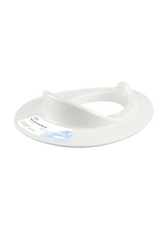 اشتري Potty Seat For Boys Girls Kids Toddlers, Toilet Training, High-Quality Pp Plastic, With Antibacterial Additives Bpa Free, Sturdy And Durable, Anti-Slip Support, Pearl White في الامارات