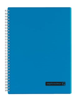 اشتري 80-Sheet Septcouleur Notebook B5 Size Blue في الامارات