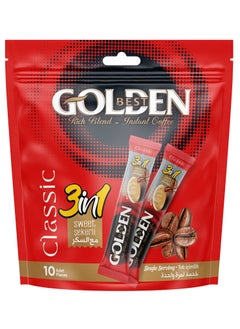 Buy 3 in 1 Classic Coffee Sweet 10 Adet Pieces Single Serving 180g in UAE