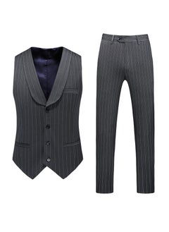 اشتري New Comfortable And Slim Fitting Men's Suit Set في الامارات