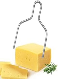 اشتري Cheese Slicer, Stainless Steel Precision Scale Cheese Slicer, Smooth Cheese Slicer, Silk Cheese Slicer في مصر