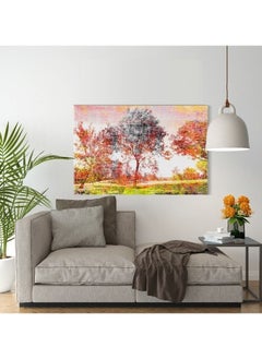 Buy Canvas Wall Art, Abstract Framed Portrait of Vintage Trees Scenic in Egypt