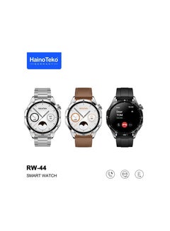 Buy GT 4  Round Screen AMOLED Display Smart Watch With 3 Pair Straps and Wireless Charger For Gents and Boys Green in Saudi Arabia