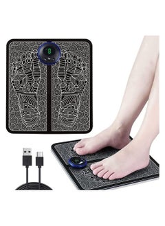 Buy Portable EMS Foot Massager Mat Pad Electric Massage Relax Feet and Legs USB for Home Office Use in UAE