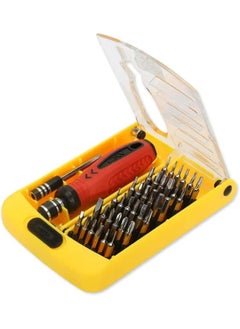 اشتري 37 in 1 Screwdriver Set, Professional Multi-function Repair Tool Kit for Mobile Phone, PC, Macbook, iPad, Tablet, Cameras and Other Electronics في الامارات