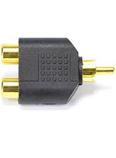 Buy Rca Y Splitter Adapter 2 Female To 1 Male For Audio Video- in Egypt