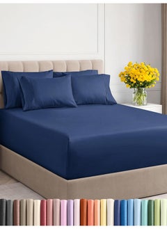 Buy Hotel Luxury Bed Fitted Sheet Set Of 3 Pieces in Egypt