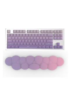 Buy PIWIJOY Cotton Candy Cloud Keyboard Wrist Rest Soft Memory Foam Support Anti-Slip Rubber in UAE