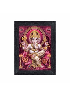 Buy Ganeshji Religious Wood Photo Frames With Acrylic Sheet (Glass) For Worship/Pooja(Photoframe,Multicolour,6X8Inch) 20011 in UAE