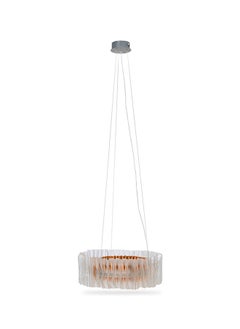 اشتري Rishi Ceiling Lamp, White & Gold - 60X20 cm في الامارات