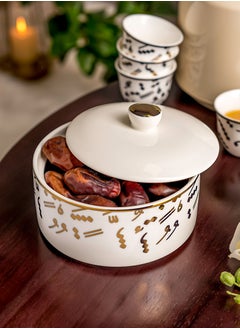 Buy PORCELAIN DATE BOWL in Saudi Arabia