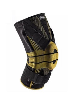Buy HJ K01 Wing Professional External Stabilized Patella Knee Brace Yellow/S in UAE