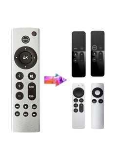 Buy Universal Remote Control Replacement for Apple TV 4K, Apple TV Box (2nd 3rd 4th Gen), Apple TV HD A2843 A2737 A2169 A1842 A1625 A1427 A1469 A1378 A1218 in Saudi Arabia