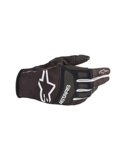 اشتري Alpinestars Techstar Gloves Black White Size XXL في الامارات