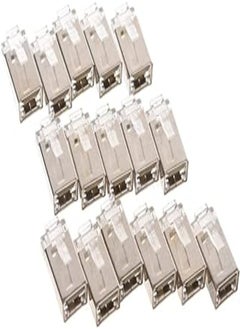 اشتري Cat6 utp rj45 transparent modular plug pack of 100- silver في مصر