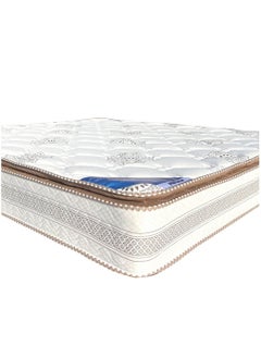 Buy Mattress Bed Pillow Top Spring Mattress Single Bed 190x90x26 Cm in Saudi Arabia