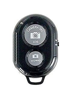 Buy Wireless Bluetooth Camera Remote Shutter For Ios Iphone Ipad Android Samsung Htc Sony Black in UAE