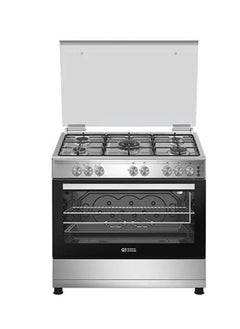 Buy General Supreme Gas Cooker 5 Burner 90X60, Full safety, turnspit, Steel,Turkey in Saudi Arabia