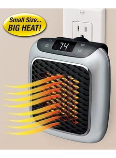 Buy Fast Heating Warm Heater Plug in Wall Hot Air Fans Mini Air Warmer Room in UAE