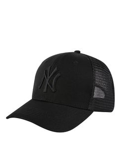 Buy New Era MLB New York Yankees Fashion Sunshade Hat, Mesh Hat, Outdoor Men's and Women's Sports Duck Tongue Hat Black in UAE