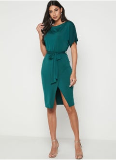 Buy Self Tie Wrap Dress in Saudi Arabia